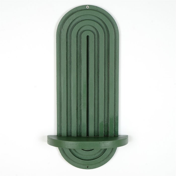 Hanah Home Raf268 Estantería de pared Verde